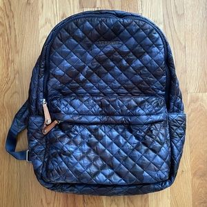 MZ Wallace Metro Backpack in dark blue camo oxford